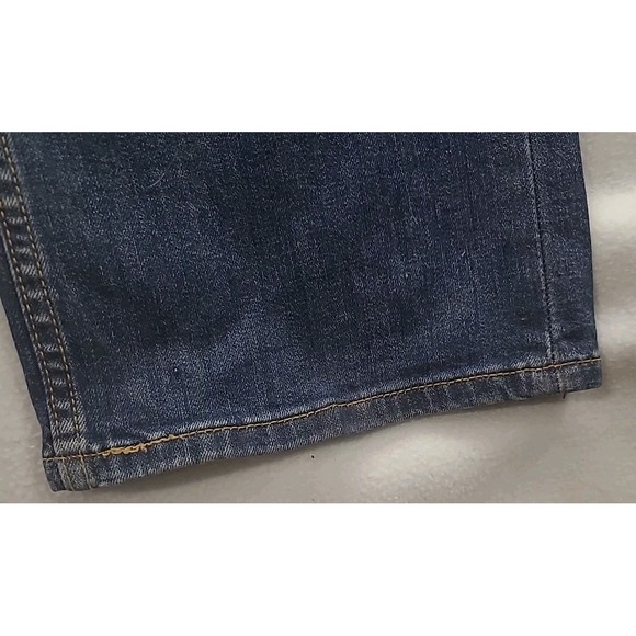 Levis 559 Jeans Mens Tag 38X36 Measures 40X37 Relaxed Straight Blue Dark Wash - Picture 8 of 13